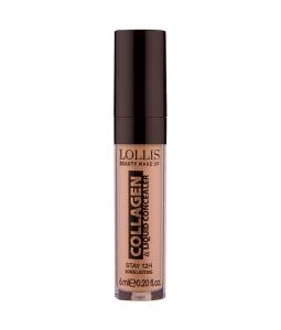 Консилер для кожи вокруг глаз LOLLIS с коллагеном Collagen Concealer 04 Меркер Косметика