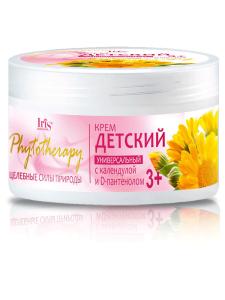 Крем для детей Phytotherapy увлажнение регенерирующий  экстракт календулы,D-пантенол IRIS Сosmetic