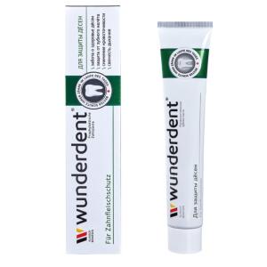 Паста зубная WUNDERDENT для защиты десен, 100 г