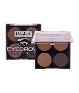Тени для бровей LOLLIS Eyebrow Palette 01 16г Меркер Косметика