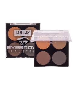Тени для бровей LOLLIS Eyebrow Palette 02 16г Меркер Косметика