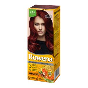 Крем-краска для волос Rowena стойкая тон 6.55 махагон Экми-Колор