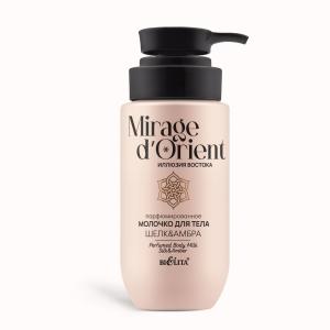Молочко для тела Mirage d’Orient.Иллюзия Востока Парфюмированное Шёлк & Амбра 240мл Белита