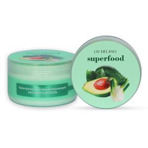 Крем-флюид для тела Superfood Авокадо и фенхель увлажняющий 240гр Liv Delano