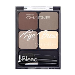 Набор теней для коррекции бровей True Blend CHARME коричневый 3классический 