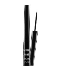 Подводка для глаз LOLLIS Long Lasting Tattoo Waterproof Dipliner 4 мл Меркер Косметика