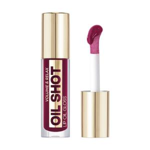 Масло-блеск для губ OIL SHOT volume & relax тон 304 Ежевика 3,9г LUXVISAGE