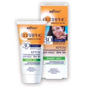 Крем для лица Солярис SUNNY DAY солнцезащитный  SPF 30  50 мл Белита