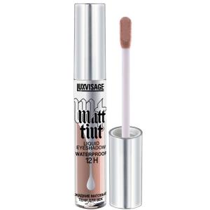 Жидкие матовые тени для век LUXVISAGE Matt tint waterproof 12H 104 Cool Taupe