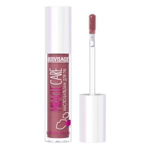 Масло-бальзам для губ MIRACLE CARE тон 102 Smoky plum 3,4г /LUXVISAGE