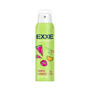 Дезодорант женский Свежесть и нежность EXXE защита  без пятен и следов   EXXE