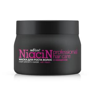 Маска Professional HAIR CARE для роста волос с ниацином 300мл Белита
