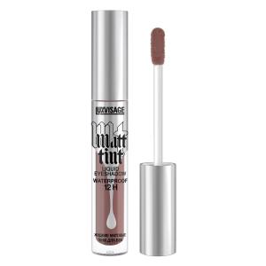 Жидкие матовые тени для век LUXVISAGE Matt tint waterproof 12H 110 Dark Chocolate