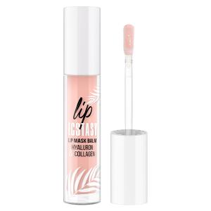 Маска-бальзам для губ LIP ECSTASY LUXVISAGE розовый тон 602 Peach разглаживающий эффект